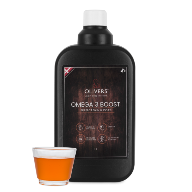 OLIVERS omega 3 boost - inkl. pumpe 1 l